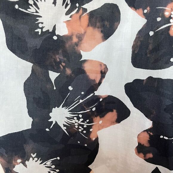 Upcycled - Something Navy Floral One Shoulder Dress - Picture 10 of 10